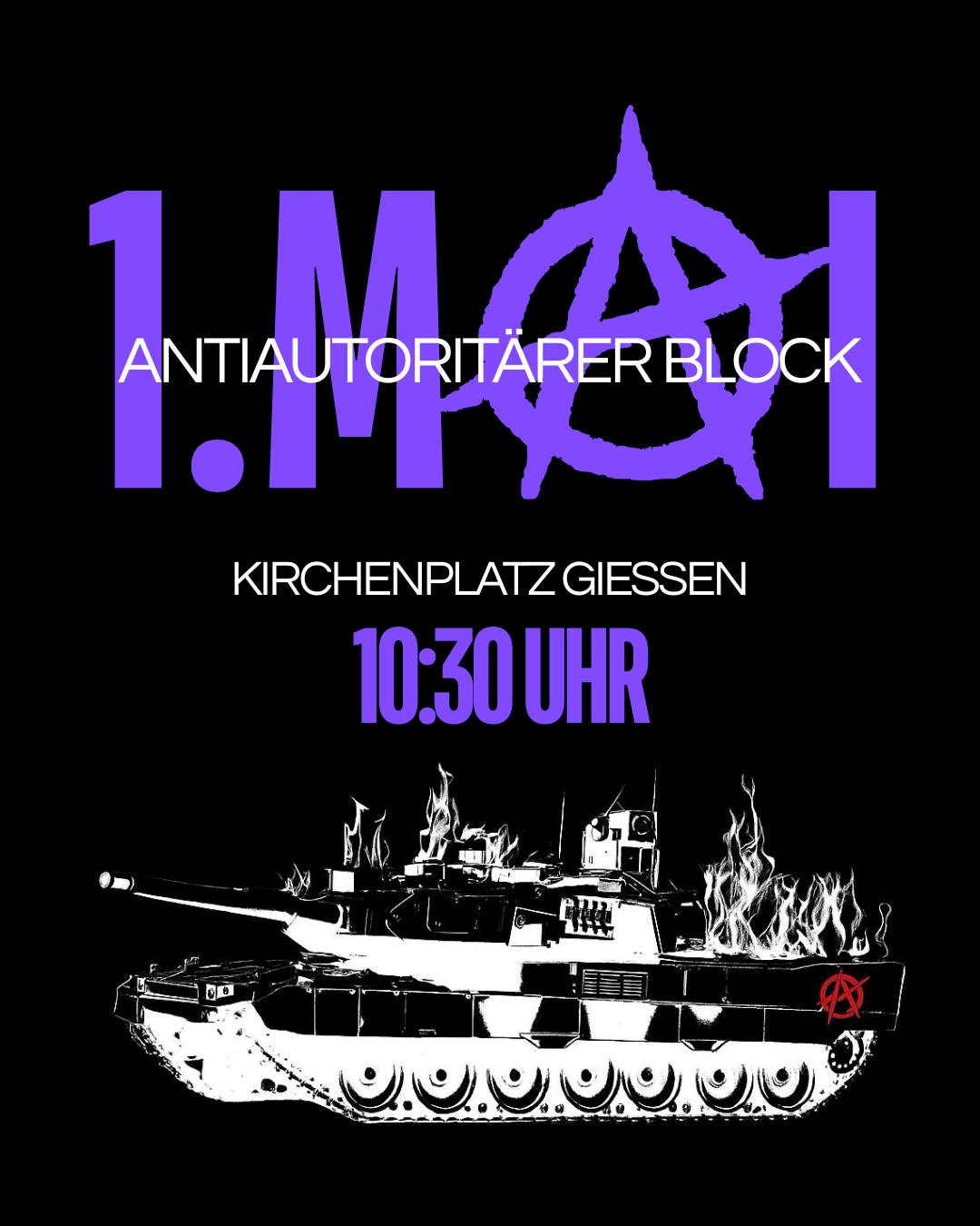 Heraus zum antiautoritären ersten Mai!